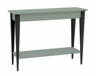 MIMO Console Table 105x35cm Black Legs Sage Green