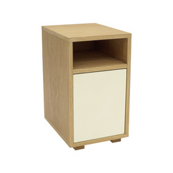 SLIM Bedside Table W 30cm x D 40cm Chalk White