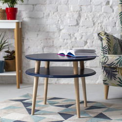 UFO Coffee Table diam. 57cm x H 45cm - Navy Blue