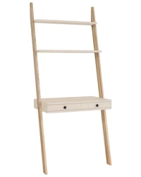 LENO Schreibtischregal  79x183cm - Braun Beige