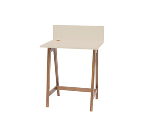 LUKA Writing Desk 65x50cm Oak Brown Beige