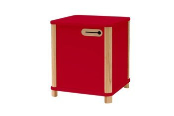 ASHME Desk Cabinet W 42 x D 42 x H 48cm - Red