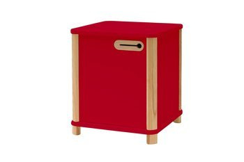 ASHME Armoire de bureau L 42 x P 42 x H 48cm - Rouge
