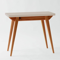 ENVELOPE Extentable Console Table 45x90cm Oak Brown Beige