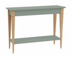 MIMO Console Table with Shelf 105x35cm Sage Green