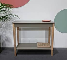 ASHME Console Table 85x35cm - Beaver Brown