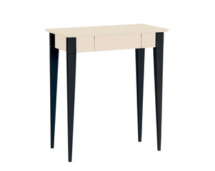 MIMO Writing Desk 65x40cm Black Legs Chalk White
