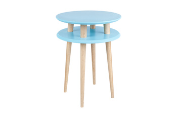 UFO Couchtisch Dmr. 45cm x Höhe 61cm Turquoise