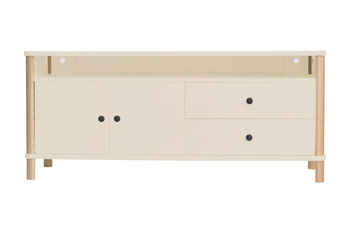 ASHME TV Sideboard 140x45x60cm Chalk White