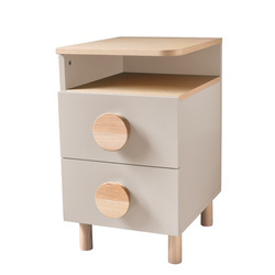 DABI Nachtkastje 41x50cm Links Bruin Beige