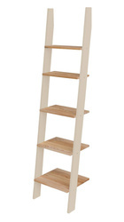ASHME Ladder Shelf 45x35x180cm - Ashwood Shelves / Brown Beige