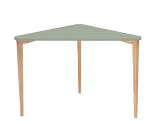 Corner desk NAJA 114 x 85cm Sage Green