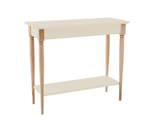 MAMO Console Table 85x35cm Chalk White