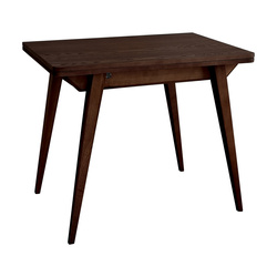 ENVELOPE Extendable Dining Table 90x65cm Walnut-stained Top