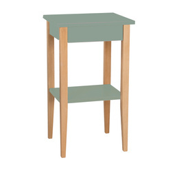 ENTLIK Beistelltisch Breit 40x35xH70cm Salbeigrun