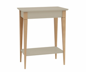 MIMO Console Table with Shelf 65x35cm Brown Beige