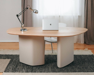 Eettafel Cells LIM W180 x D100 cm Essenhout