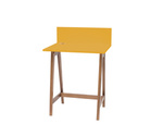 LUKA Writing Desk 65x50cm Oak Broom Yellow