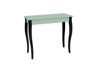 LILLO Writing Desk 85x40cm Black Legs / Sage Green