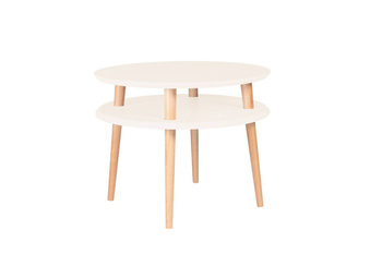 UFO Coffee Table diam. 57cm x H 45cm Chalk White