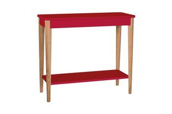 ASHME Console Table 85x35cm - Ashwood Red