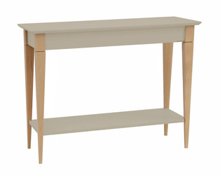 MIMO Console Table with Shelf 105x35cm Brown Beige