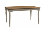NATA Dining Table 140x90cm Beaver Brown Base