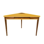 ASHME hoekbureau 114x85cm met toetsenbordlade Eik Bremgeel